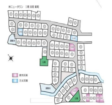 【区画図】 | 栗東市林　1期2-1号地