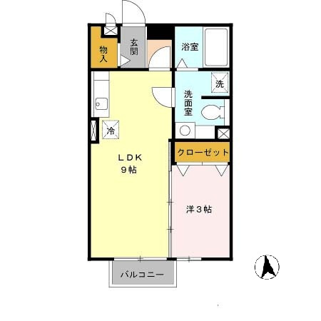 【間取り】 | リビングタウン紀三井寺 A棟