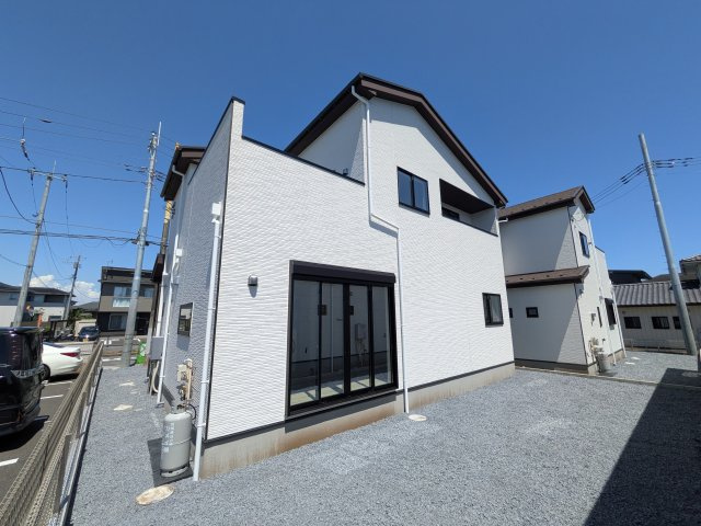 水戸市吉沢町　５期　新築戸建て　１号棟の外観