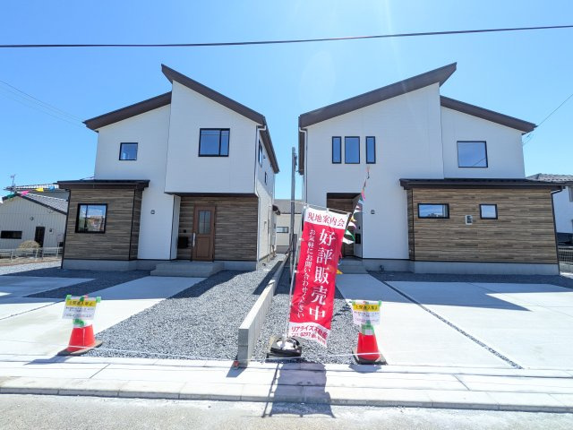 水戸市吉沢町　５期　新築戸建て　2号棟の外観