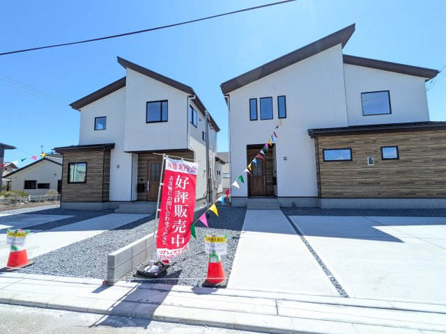 水戸市吉沢町　５期　新築戸建て　2号棟の外観