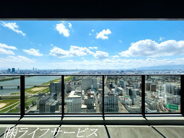 【その他共用部分】 | ジオタワー大阪十三 | スカイラウンジからの眺望