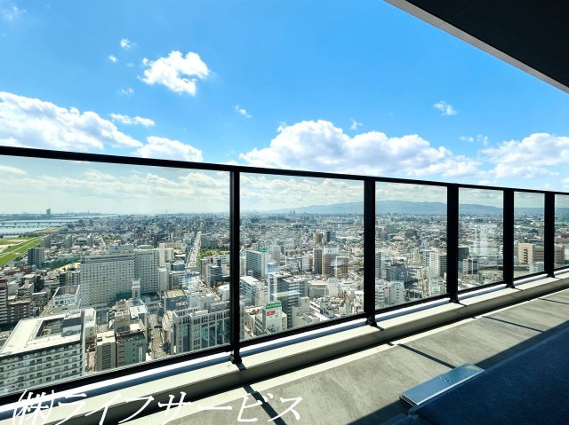 【その他共用部分】 | ジオタワー大阪十三 | スカイラウンジからの眺望