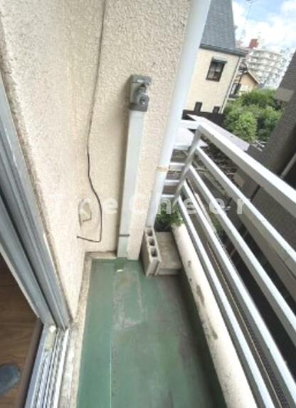 小俣マンションのバルコニー