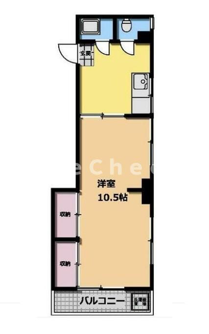 小俣マンションの間取り