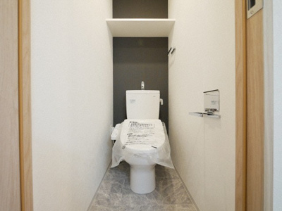【トイレ】 | LUMINOUS三国本町 | 落ち着いた色調のトイレです