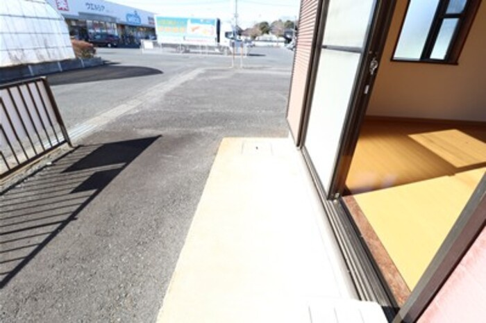 マルマツハイツ　Bのその他|テラスです