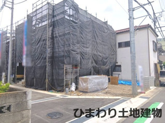【外観】 | 海老名市今里3丁目  1号棟 第8 | 販売現地（2026年5月27日撮影）　2026年8月完成予定