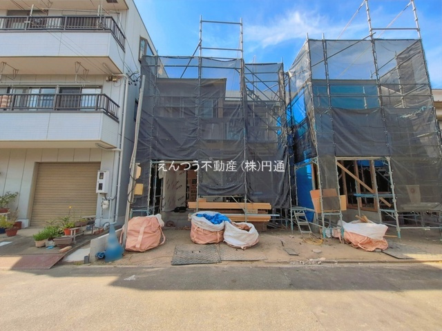 九重町2期の前面道路含む現地写真