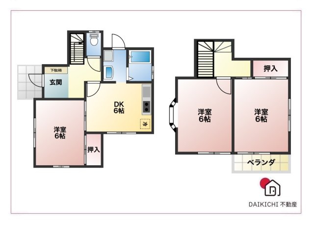 【間取り】 | 寄居町赤浜　中古戸建