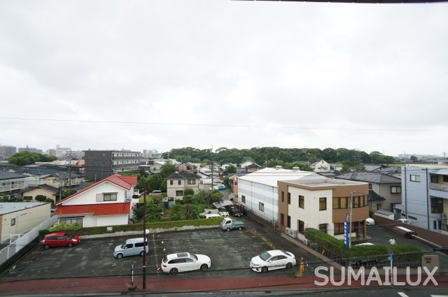 熊本市西区蓮台寺１丁目のアパートの展望
