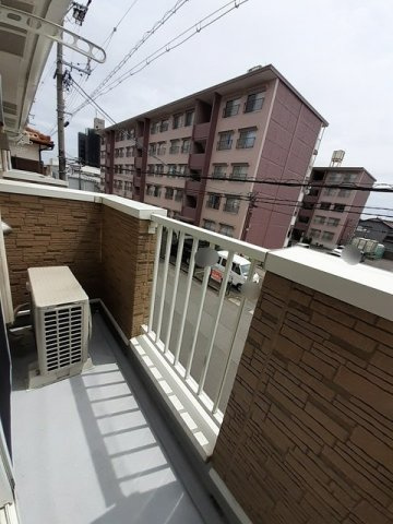 ロブスト　バローネＢのバルコニー