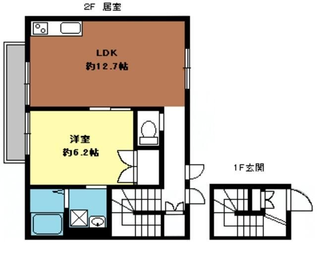 プルームガーデンⅢの間取り