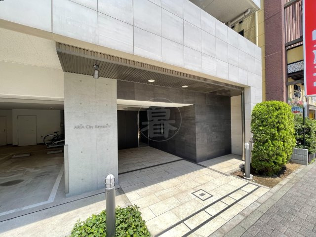 アーリアシティ川崎のエントランス