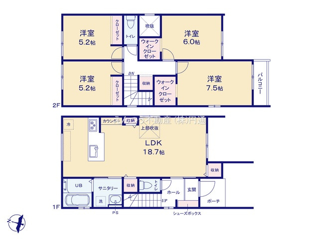 九重町2期の間取り