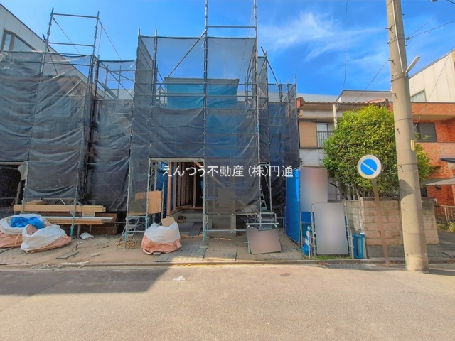 九重町2期の前面道路含む現地写真