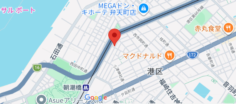 MOON LIGHT 朝潮の地図