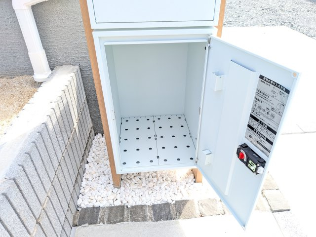 小美玉市納場　第5　新築戸建て　の庭