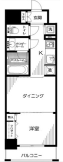 【間取り】 | 日神デュオステージ本所吾妻橋 | 間取りです。