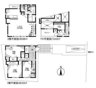 柿の木坂1丁目戸建