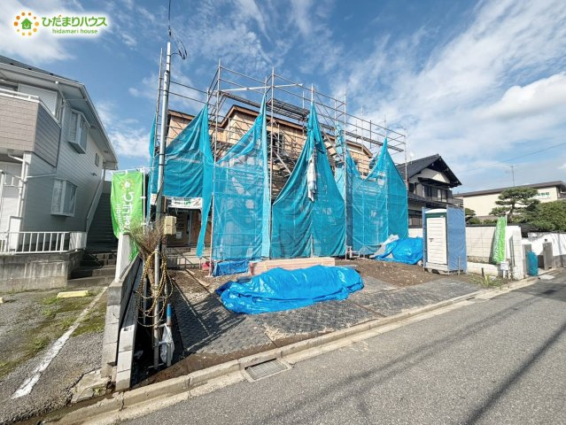 野田市中野台鹿島町2番　新築戸建　A号棟の前面道路含む現地写真|2026年8月下旬完成予定です(^^)/お気軽にお問い合わせください。