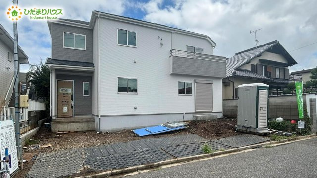 野田市中野台鹿島町2番　新築戸建　A号棟の外観|2026年8月下旬完成予定です(^^)/お気軽にお問い合わせください。