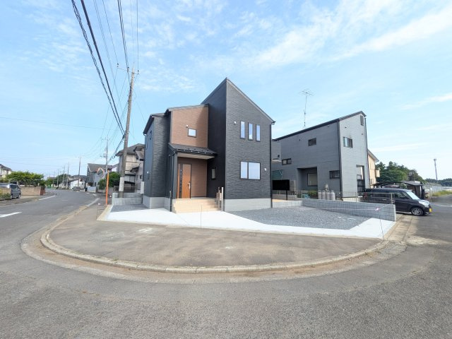 小美玉市清風台団地　6期　新築戸建ての外観