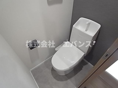 【トイレ】 | サクラノキタ | 落ち着いた色調のトイレです