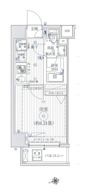 【間取り】 | リライア東京イーストレジテンス