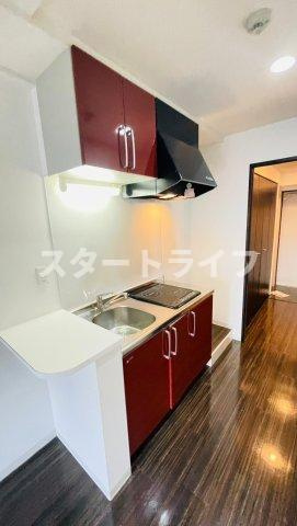 大阪市淀川区木川西１丁目の賃貸マンションのキッチン