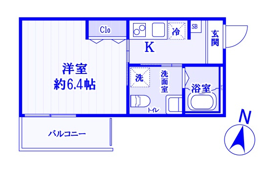 メゾン・ダルジャン西大宮の間取り