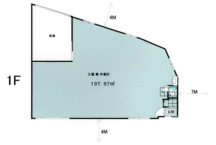 加美南２丁目工場の間取り