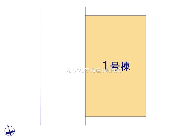 リガーレ赤坪町3期の区画図
