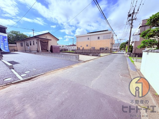 新築建売)柳川市鍛冶屋町の前面道路含む現地写真