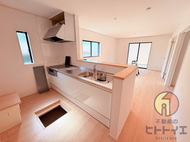 新築建売)柳川市鍛冶屋町のキッチン