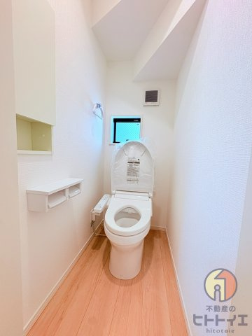 新築建売)柳川市鍛冶屋町のトイレ