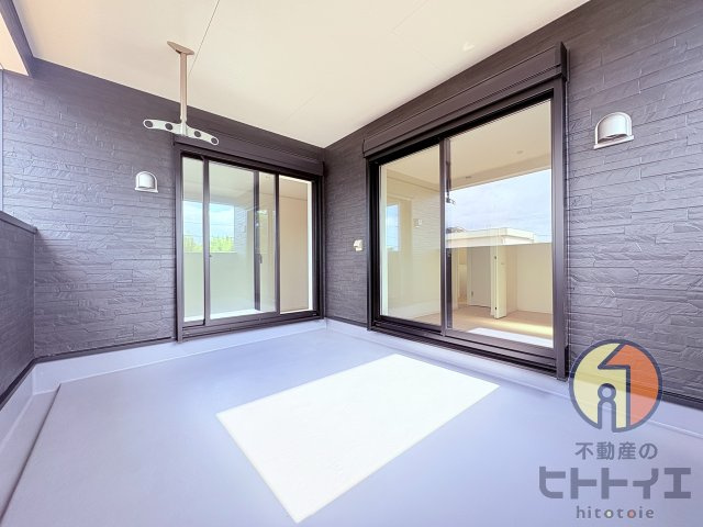 新築建売)柳川市鍛冶屋町のバルコニー
