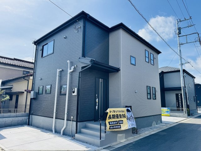 八王子市　上壱分方町　新築一戸建て　１８期の外観|～控除や減税で優遇の長期優良住宅　全棟南向き　2台駐車可能カースペース付き～