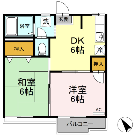 【間取り】 | エステートサガミ Ⅰ