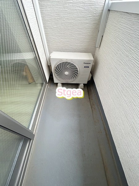 メルディア上小町のバルコニー