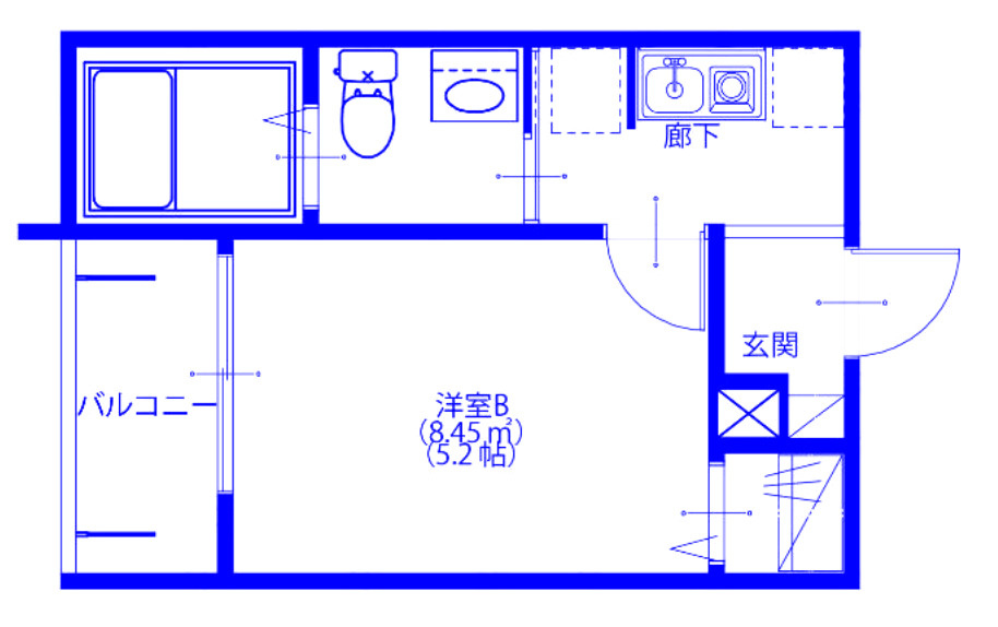 メルディア上小町の間取り