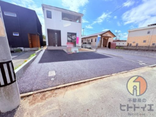 新築建売)柳川市鍛冶屋町の前面道路含む現地写真
