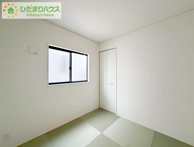 いわき市郷ケ丘第9　新築戸建　2号棟の和室|すぐ横になれる和室は、みんなの憩いの場(*^-^*)