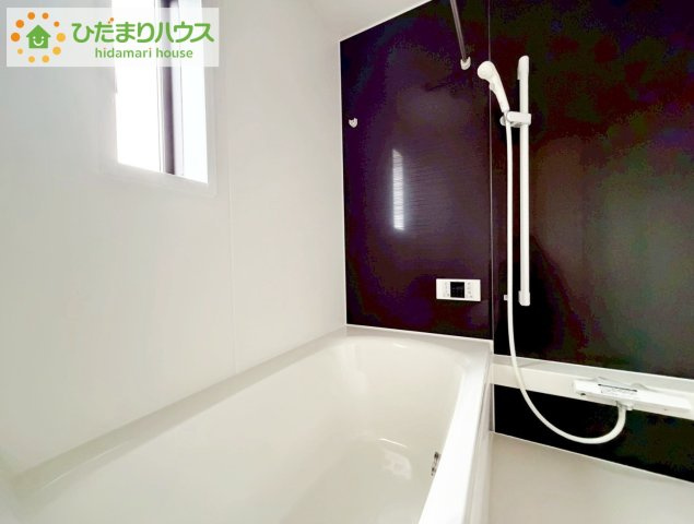 いわき市郷ケ丘第9　新築戸建　2号棟の浴室|大人が足を伸ばしても十分な広さ！一人でゆっくりくつろぐ時間も大切です！