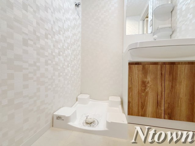 【設備】 | S-RESIDENCE庄内通North | 洗濯機置き場です