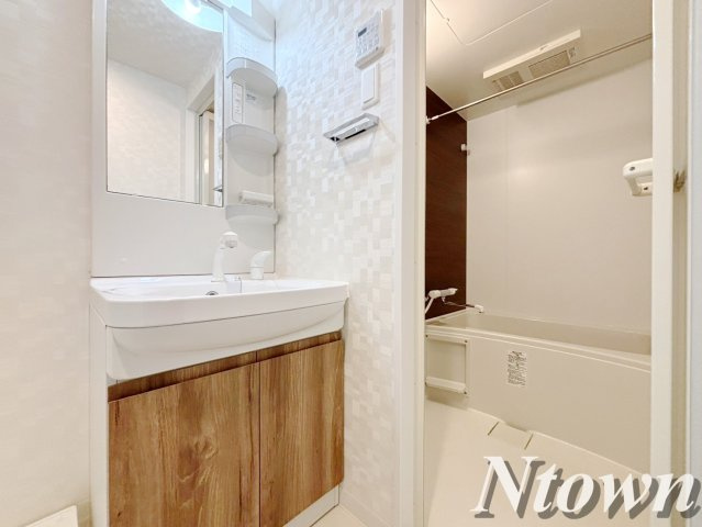 【洗面所】 | S-RESIDENCE庄内通North | 使いやすい洗面所です