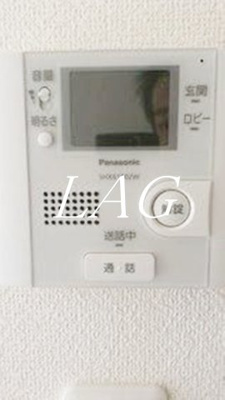 【設備】 | カーサポトロ | モニター付きインターホンです。