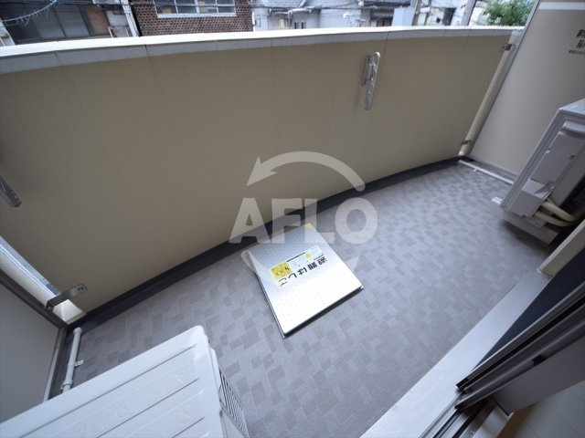 セレニテ谷町calmeのバルコニー|セレニテ谷町calme（セレニテ谷町カルム）　バルコニー
