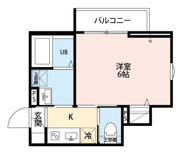 鎌ケ谷市道野辺中央１丁目のアパートの画像