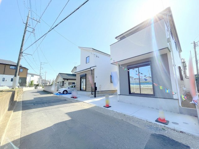 【前面道路含む現地写真】 | 富士見市上沢2丁目　新築一戸建住宅　全2棟（ふじみ野店） | 周辺環境も併せてご案内いたします。是非ご連絡ください！